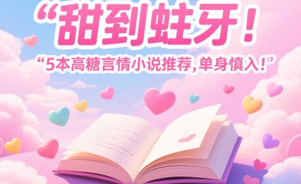甜到蛀牙！5本高糖言情小说推荐，单身慎入！  第1张