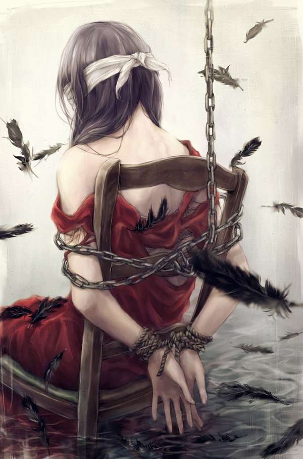 动漫美少女 二次元萌妹子捆绑束缚图集  第6张